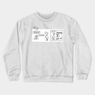 Dats and Cogs (cats and dogs) comic 2 Crewneck Sweatshirt